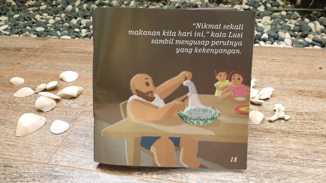 Review Buku Cerita Anak: Lusi dan Aplena dari Teluk Mayalibit Raja Ampat (79024)