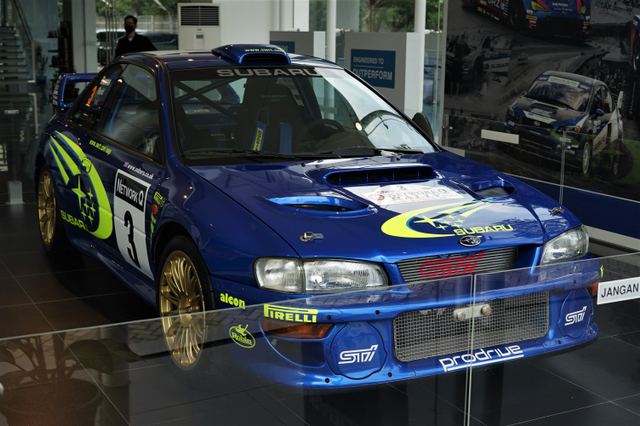 Subaru Impreza WRC Richard Burns. Foto: Muhammad Ikbal/kumparan