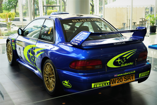 Subaru Impreza WRC Richard Burns. Foto: Muhammad Ikbal/kumparan