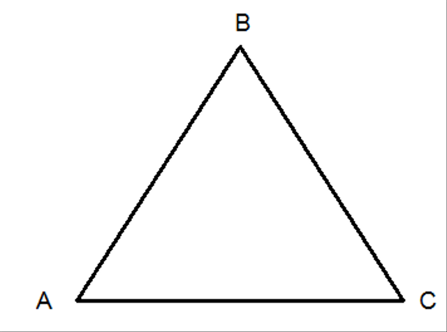 Simetri putar yang dimiliki segitiga sama kaki adalah