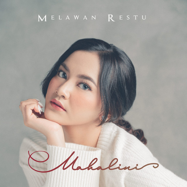 Lirik lagu dan chord Melawan Restu - Mahalini. Foto: Spotify