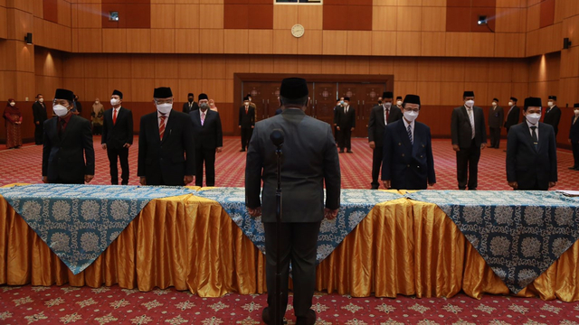 Menag Resmi Lantik Aktivis Muhammadiyah, Prof Hilman Latief, Jadi Dirjen Haji (9668)