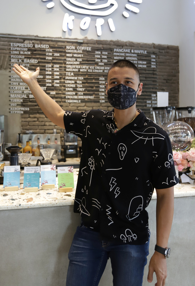 Chicco Jerikho Bangga Filosofi Kopi Bisa Ekspansi di Masa Pandemi (180249)