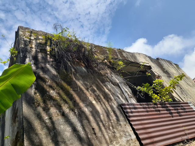 Foto : Potret Terkini Situs Rumah Kabel Bengkalis (Foto by : Sri Oktavia)