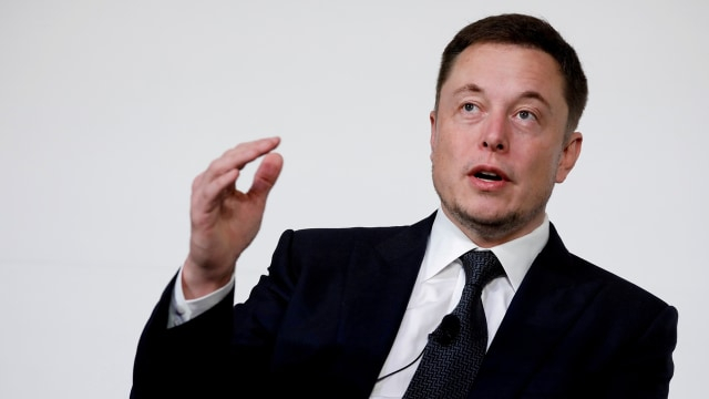 CEO SpaceX dan Tesla, Elon Musk. Foto: Aaron P. Bernstein/Reuters