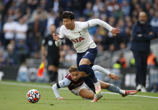 Tottenham Hotspur vs Aston Villa. Foto: REUTERS/David Klein