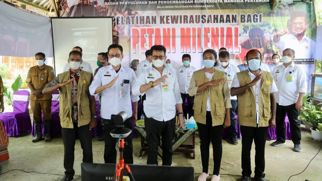 Mentan Resmikan Kampus PEPI: Tumbuhkan Minat Anak Muda, Pertanian Sektor Menarik (17015)