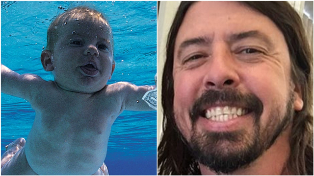 Sampul album Nevermind dan Dave Grohl dok Facebook Nirvana