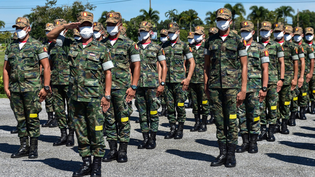 Ilustrasi militer Thailand. Foto: Madaree Tohlala/AFP