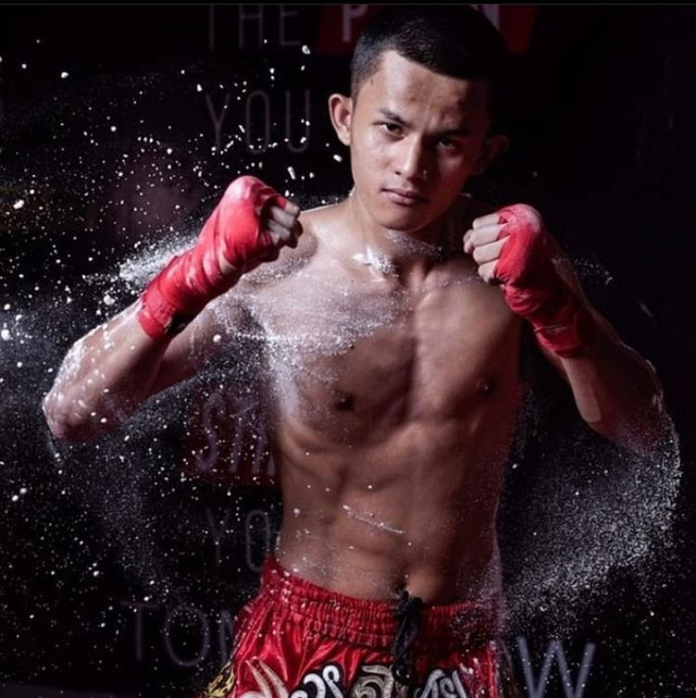 Mitra Edisyah Putra Waruwu, Atlet Muaythai Lampung | Foto: @mitraedisyahputra