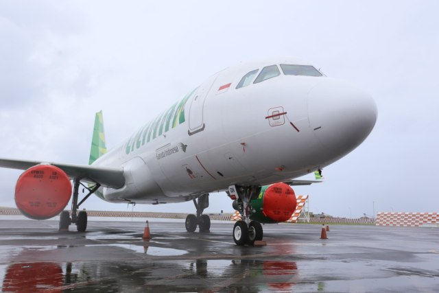 Pesawat terparkir di Bandara Ngurah Rai, Bali - IST
