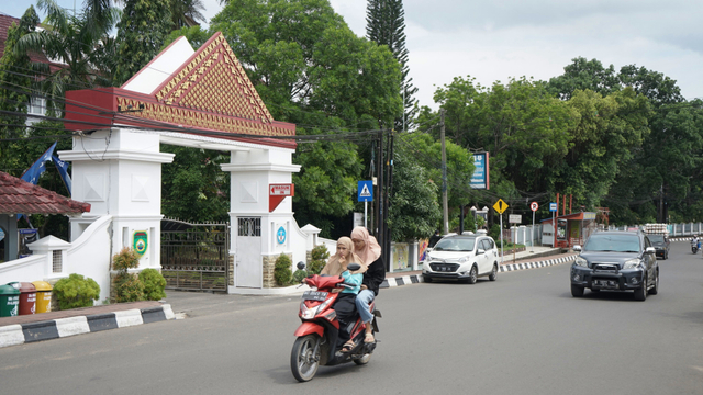 Foto: Sejumlah Kantor Pemerintahan di Sumsel Dihiasi Ornamen Tanjak (496091)