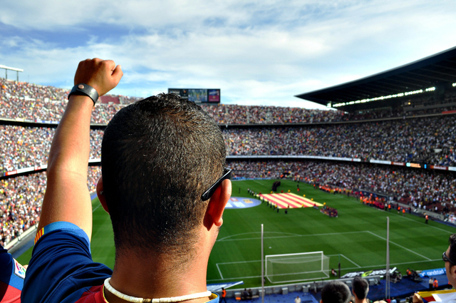 Fans Barcelona di Camp Nou. Foto: pixabay.com
