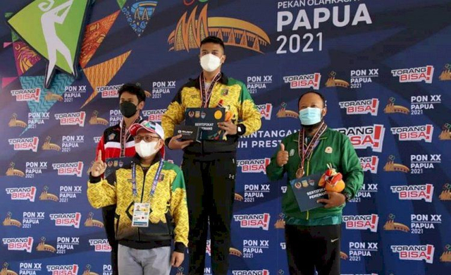 Lampung Kembali Raih Emas Lewat Cabang Olahraga Menembak di PON XX Papua (1)