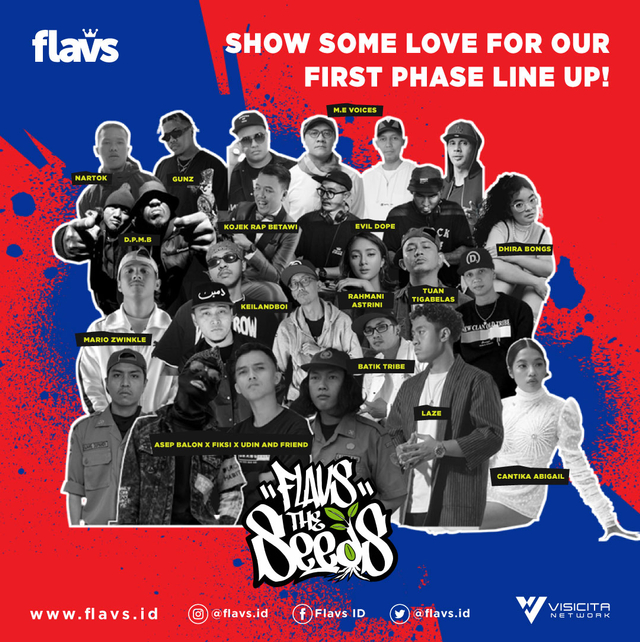 Lineup pertama Flavs Festival 2021 dok Flavs