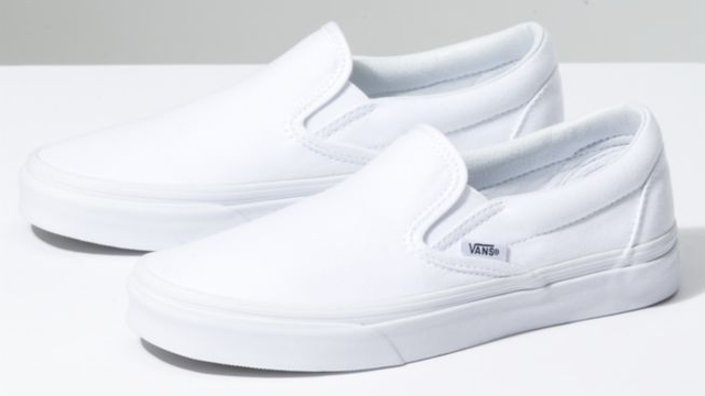 Sepatu Vans Slip On Putih dok Vans