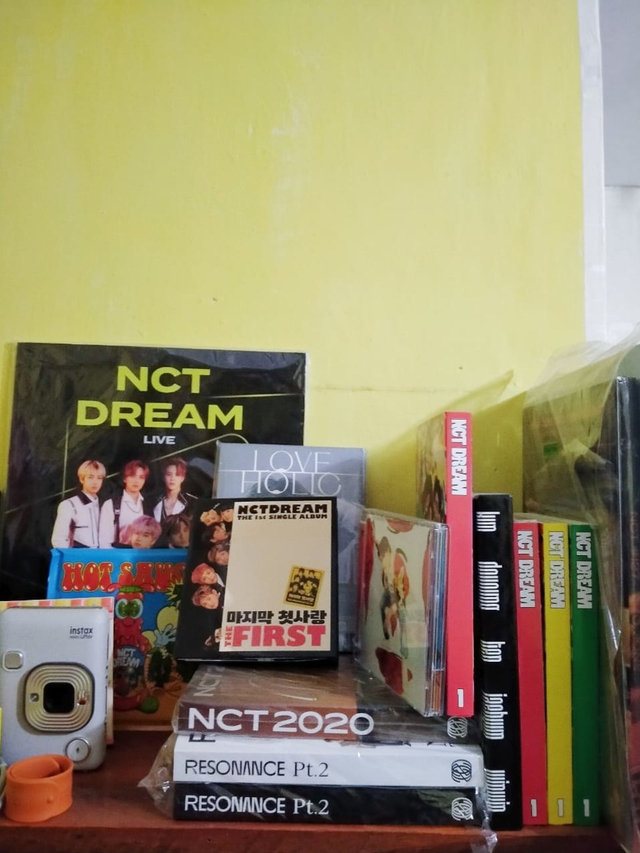 Koleksi album NCT, sumber:dokumen pribadi
