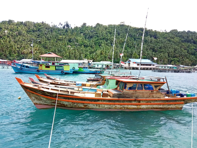 Ilustrasi kapal nelayan di Kepri. Foto: Istimewa.