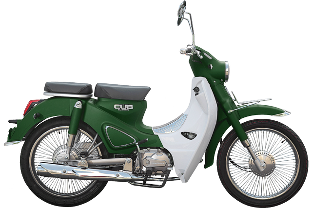 W Moto Cub Classic 110 sepeda motor asal Malaysia mirip-mirip Honda Supercub C125 Foto: W Moto