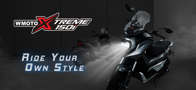 W Moto XTreme 150i sepeda motor asal Malaysia kembaran Honda ADV150 Foto: W Moto