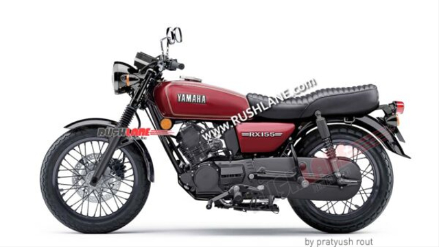 Ilustrasi New Yamaha RX-155 karya Pratyush Rout Foto: Rushlane