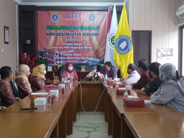 Fakultas Hukum Unikama MoA dengan Universitas Widyagama Malang