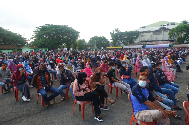 Gebyar Vaksinasi COVID-19, Pemkot Bandar Lampung Optimis Januari Masuk Zona Aman (2)