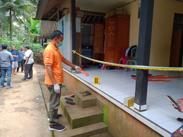 Polisi telah melakukan olah TKP di lokasi perampokan di Bangli, Bali - IST