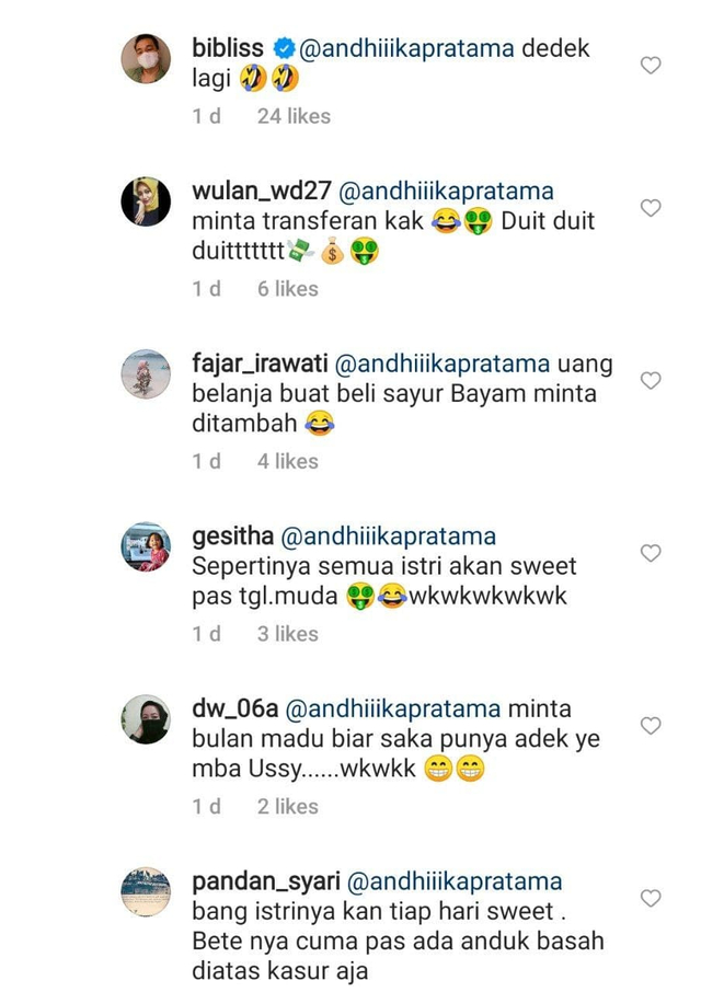 Ussy Sulistiawaty Mendadak Sweet, Andhika Pratama: Pertanda Apa Ya (188366)