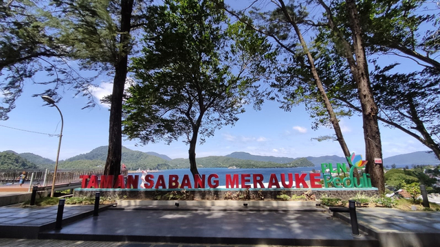 Taman Sabang Merauke di pusat Kota Sabang. Foto: Abdul Hadi/acehkini