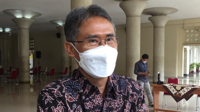 Rektor UGM Prof Panut Mulyono di UGM, Sabtu (9/10). Foto: Arfiansyah Panji Purnandaru/kumparan