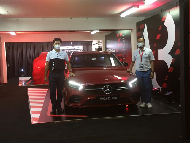 New Mercedes-AMG A 35 4MATIC Sedan. Foto: Muhammad Ikbal/kumparan