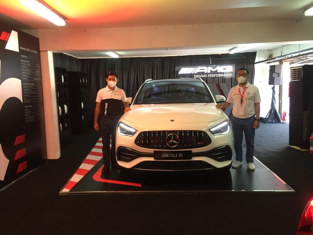 New Mercedes-AMG GLA 35 4MATIC. Foto: Muhammad Ikbal/kumparan