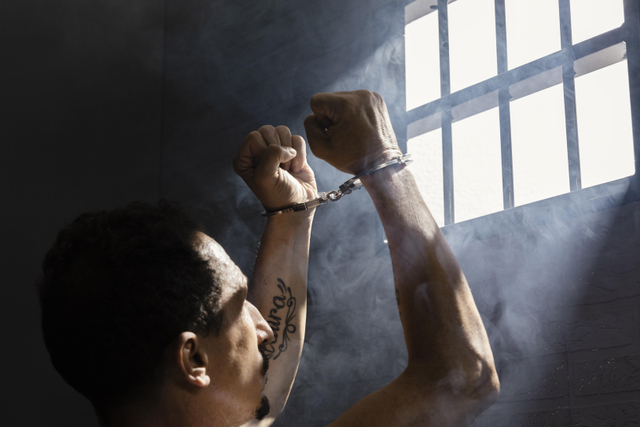 ilustrasi orang yang di penjara. Sumber: freepik.com