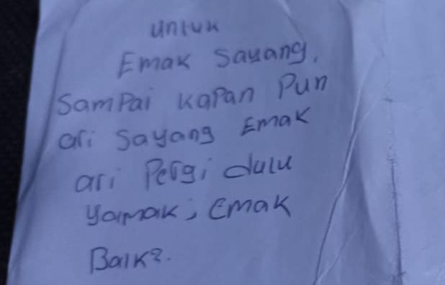 Ini Isi Surat Ari Setiawan, Pria Asal Lampung yang Nekat Gantung Diri di Bogor (1)