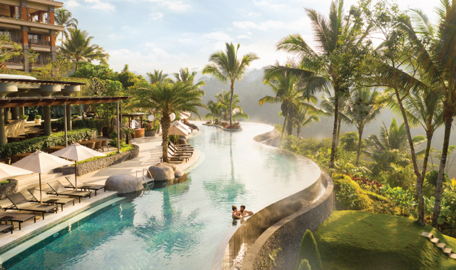 Kolam infinity Padma Resort, Ubud Foto: Dok. Padma Resort