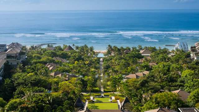 Pemandangan di Ritz-Carlton Bali Foto: Dok. Ritz-Carlton