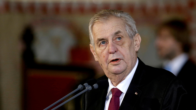 Presiden Ceko, Milos Zeman. Foto: David W Cerny/REUTERS