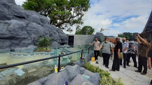 Suasana kawasan wisata Gembira Loka Zoo di Yogyakarta. Foto: dok. GL Zoo