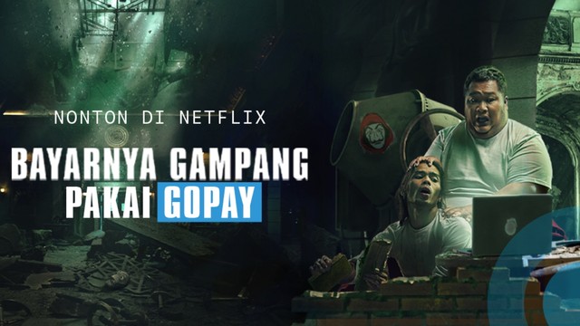 Ilustrasi cara bayar Netflix pakai GoPay. Foto: gopay.