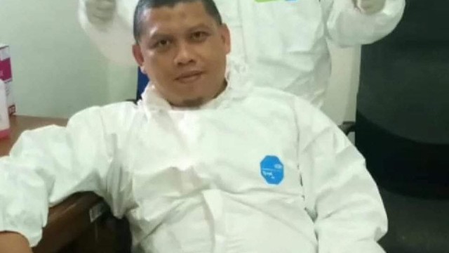 Dokter Faisal yang berdinas di Rumah Sakit Umum Mokopido, Kabupaten Tolitoli, Sulawesi Tengah. Foto: Istimewa