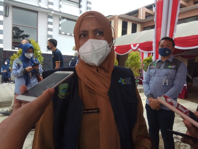 Kepala Dinkes Kabupaten Kuningan, Jawa Barat, Dokter Susi Lusiyanti. (Andri)