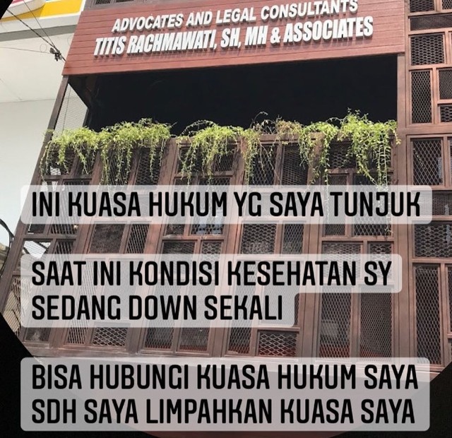 Postingan SC, istri sah serorang ASN di Ogan Komering Ilir yang sedang viral.