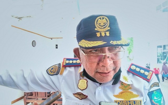 Kepala Dinas Perhubungan Kota Ternate, Faruk Albaar. Foto: Istimewa