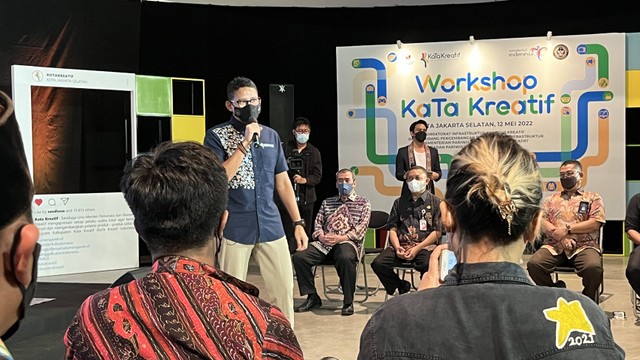 Workshop KaTa Kreatif, Kota Jakarta Selatan, Kamis (12/5/2022). Foto: Anggita Aprilyani/kumparan