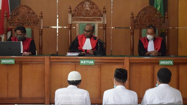 Persidangan kasus Negara Islam Indonesia di Pengadilan Negeri Garut, Kamis (12/5/2022). Foto: Dok. Istimewa