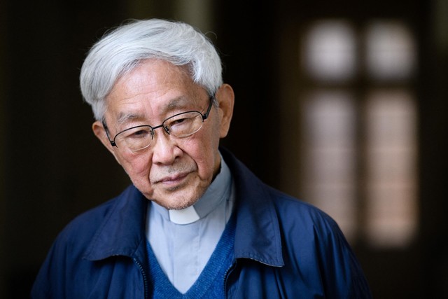 Kardinal Joseph Zen, mantan Uskup Hong Kong. Foto: Anthony Wallace/AFP