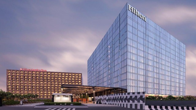 Kompleks hotel Hilton di Bengaluru, India Selatan. Foto: Dok. Hilton