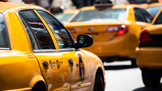 Ilustrasi Taxi di New York. Foto: Curioso.Photography/Shutterstock