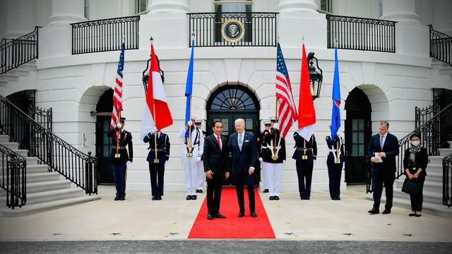 Foto: Jokowi Temui Joe Biden saat Hadiri KTT Khusus ASEAN-AS di Gedung Putih (85460)